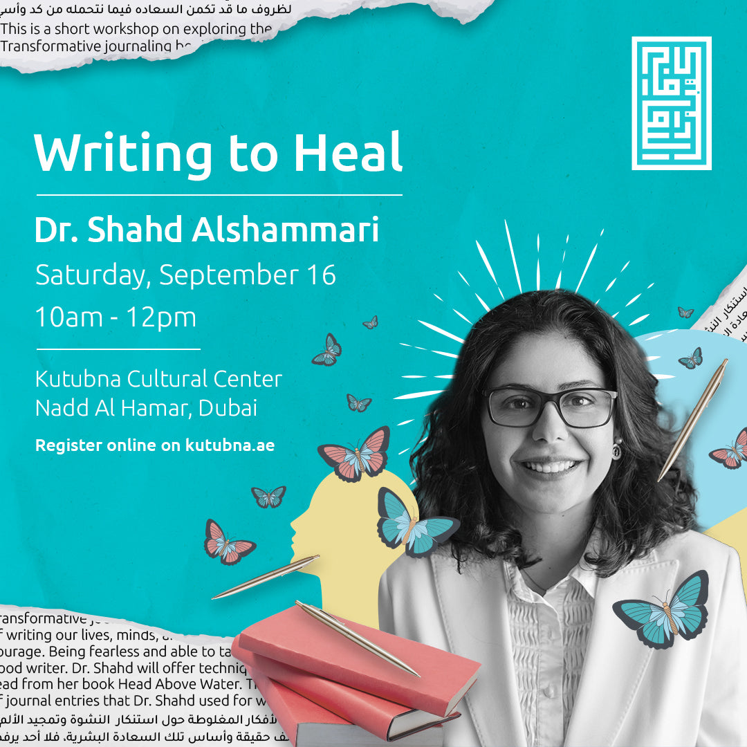 Saturday 16/9 - Workshop: Writing to Heal