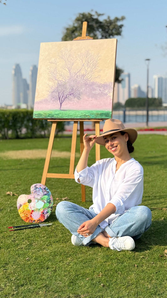 Painting Session by Victoria Sosonka