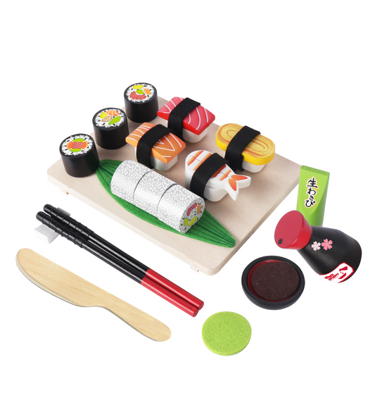 Wooden Sushi Playset