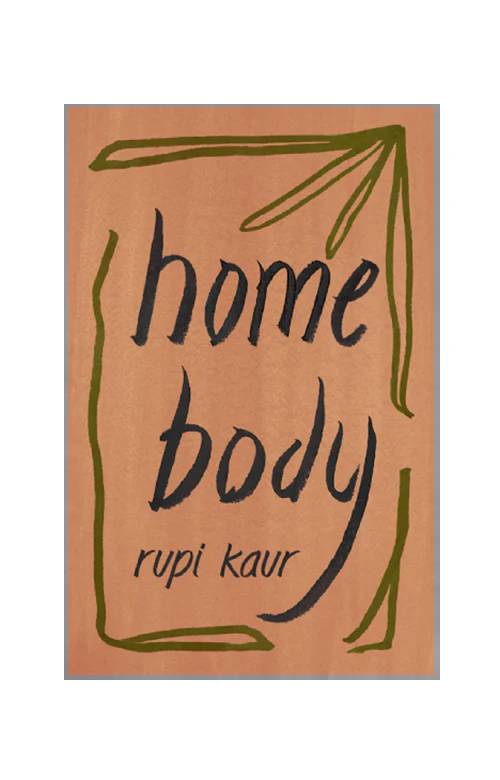 a brown rug with the words home body.