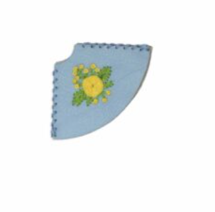 Leather Handmade Embroidery Bookmark