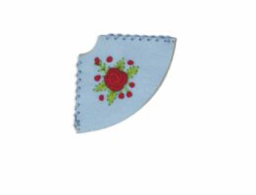 Leather Handmade Embroidery Bookmark