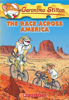 The Race Across America by Geronimo Stilton (Used Book)