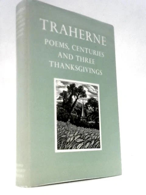 Poems, Centuries and the Three Thanksgivings. (pre-owned)